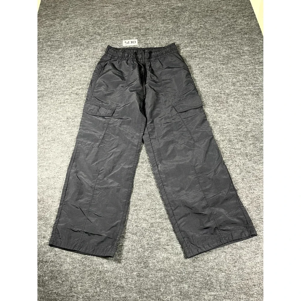 Old Navy Never Husting Cargo Pants Men S Black Nylon Quick Dry Hiking Drawstring